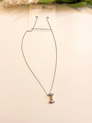 Silver Bubble I Necklace