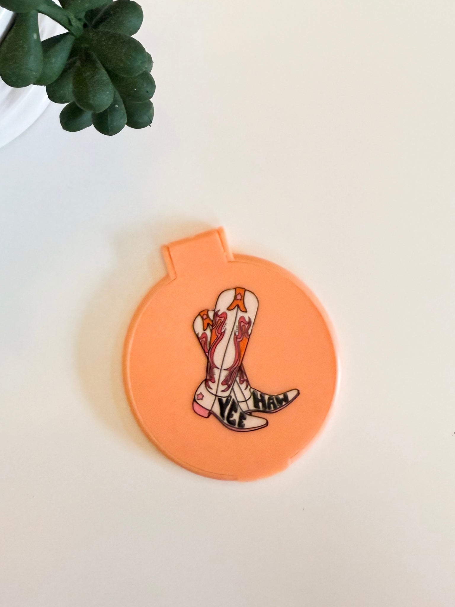 Yeehaw Boots Mirror