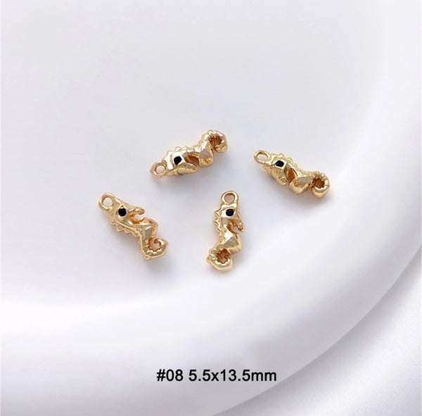 Mini Ocean Charms - Shell or Seahorse