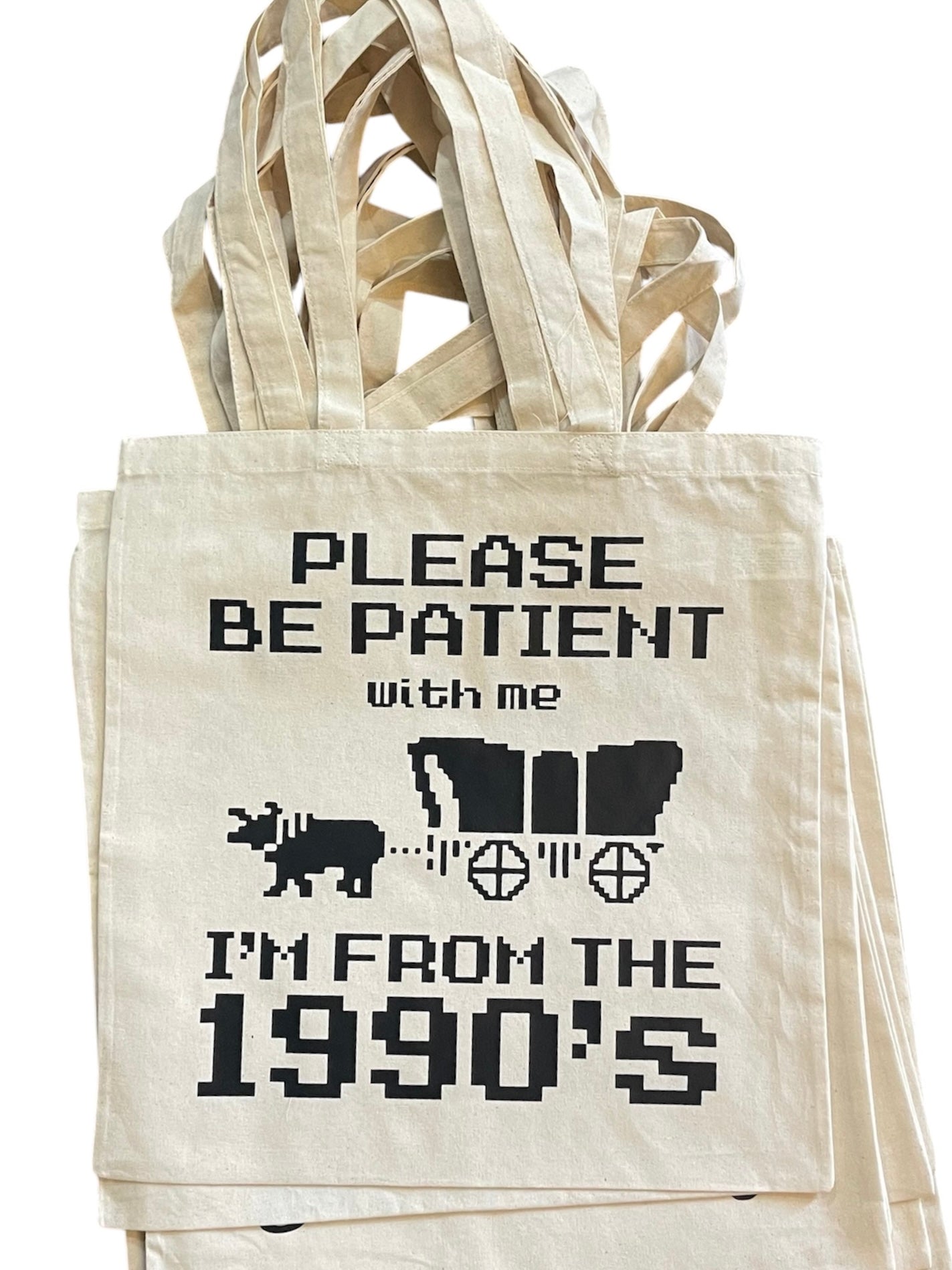 Be patient with me Tote Bag