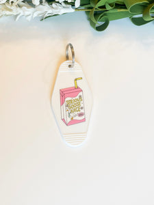 Serious Goose Juice Acrylic Motel style Keychain