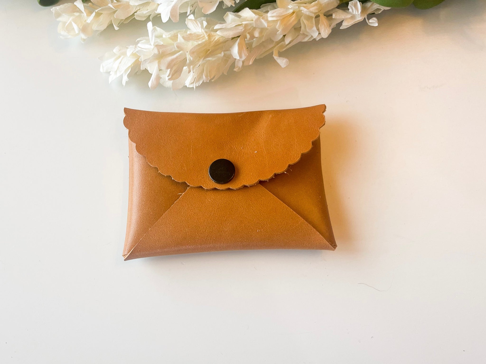 Honey Brown Leather Wallet