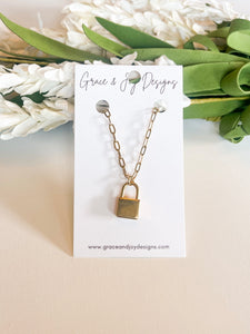 Lock Necklace