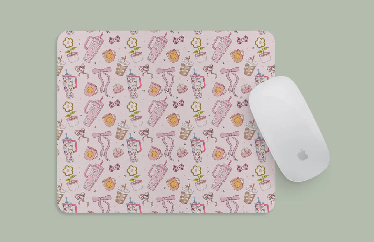 Neoprene Girly Things Mousepad