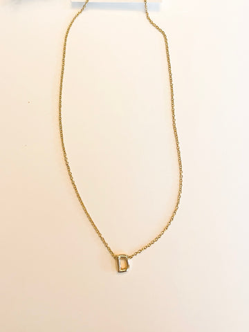 Bubble D Necklace