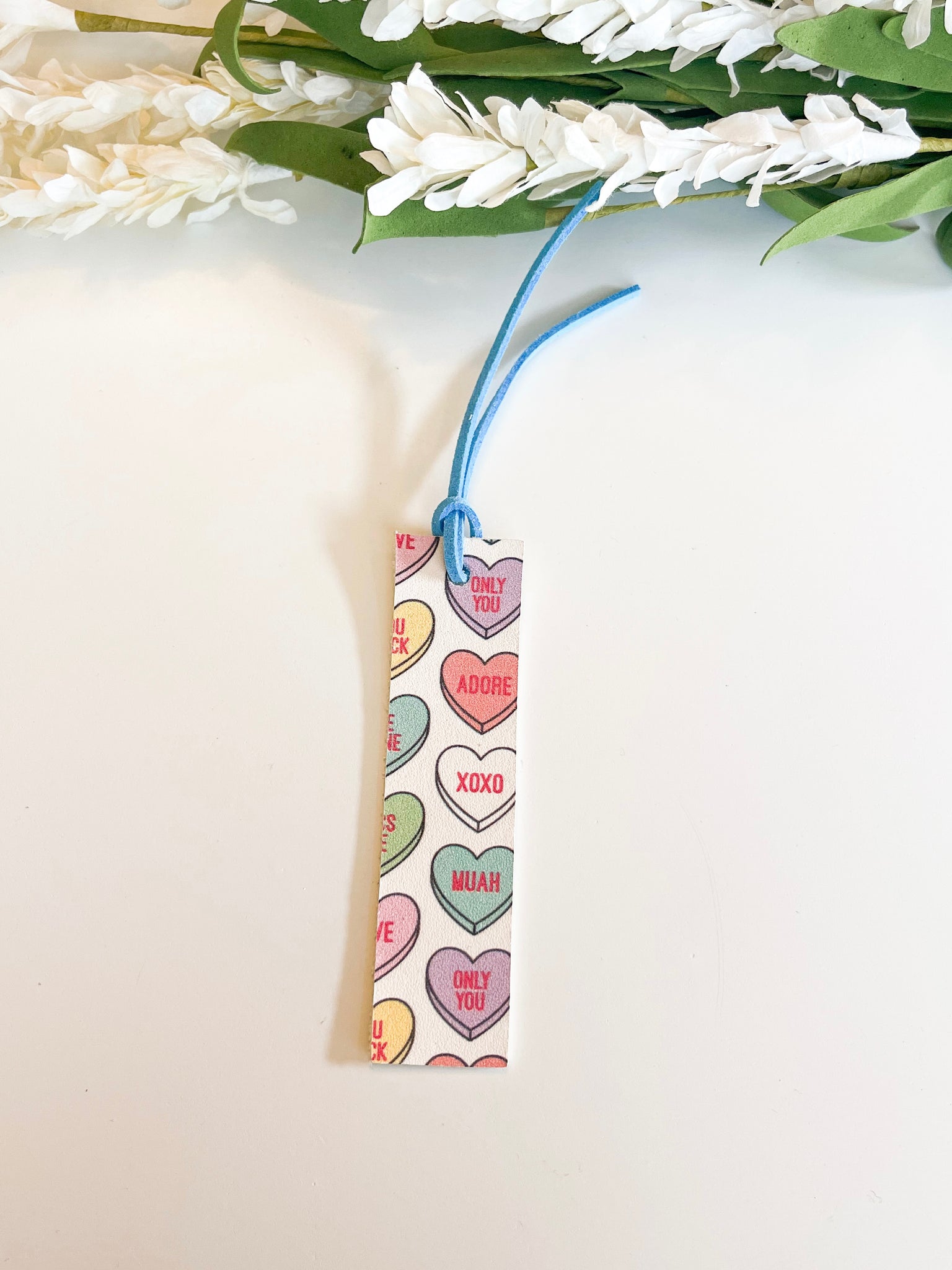 Conversation Hearts Bookmark