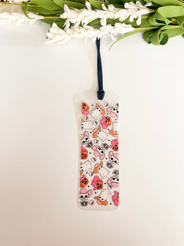 Western Halloween Acrylic Bookmark