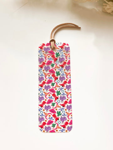 Western Acrylic Bookmark