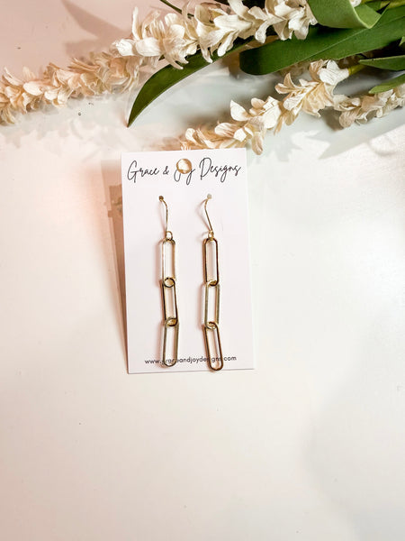 Paperchain Earrings