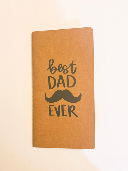 Best Dad Ever Kraft Notebook