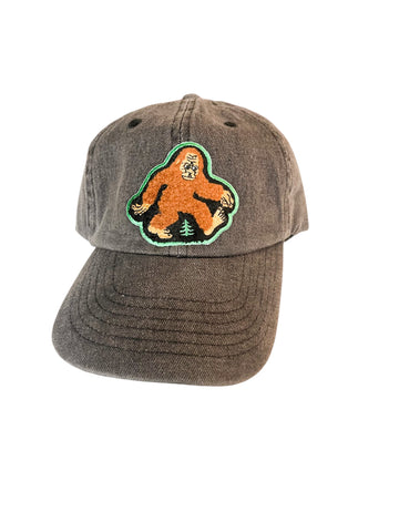 Distressed Black Bigfoot Hat