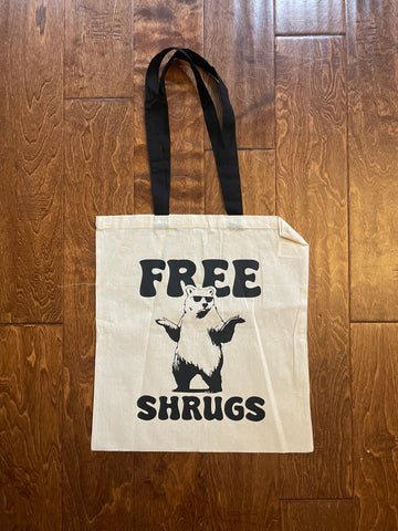 Free shrugs Tote Bag