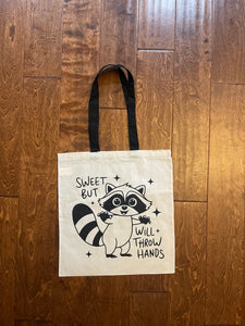 Will throw hands Tote Bag