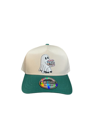 Bookish Ghost Two tone canvas Hat