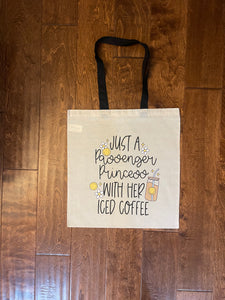 Passenger Princess Iced Coffee Tote Bag