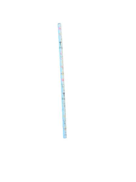 Faith Printed Straw