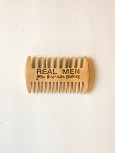 Real Men Beard Comb