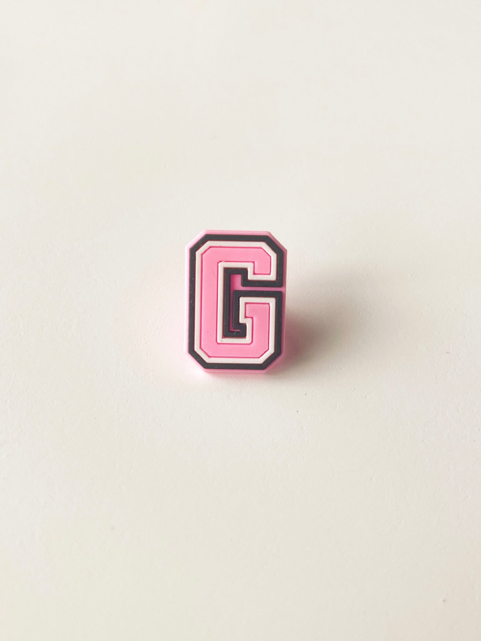 Varsity letter G Straw (or pencil!) Charm