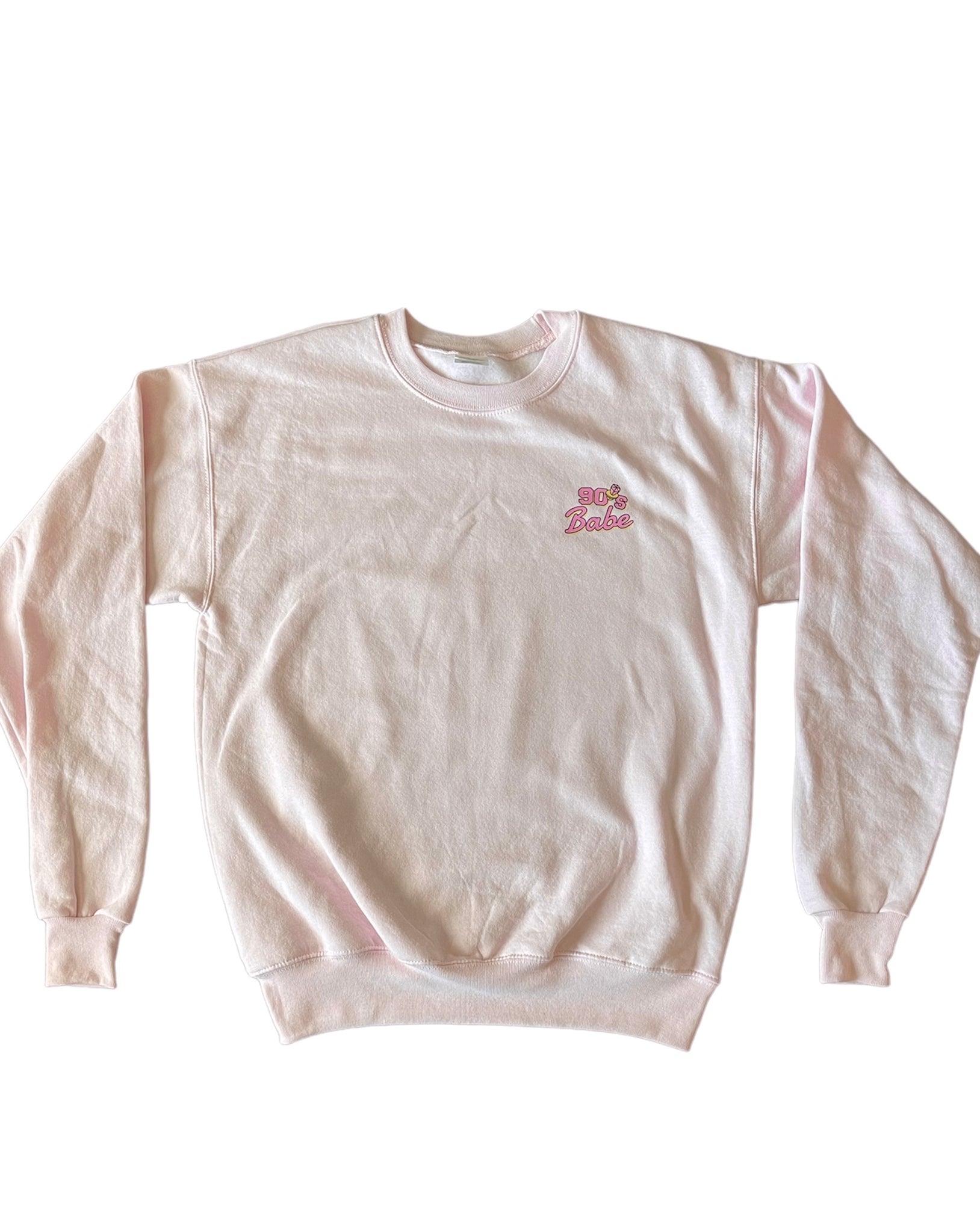 Small Pink 90s babe Sweatshirt