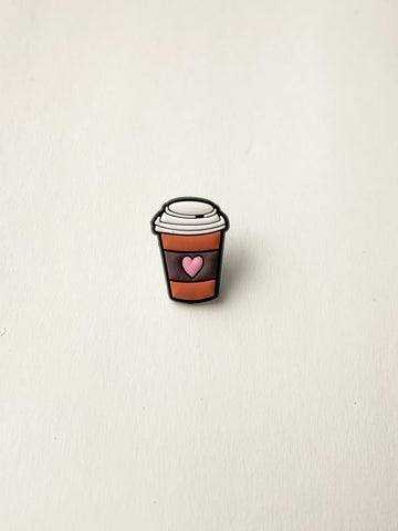 Coffee Cup Straw/Pencil Charm